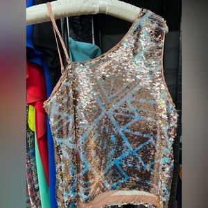 Sequin top